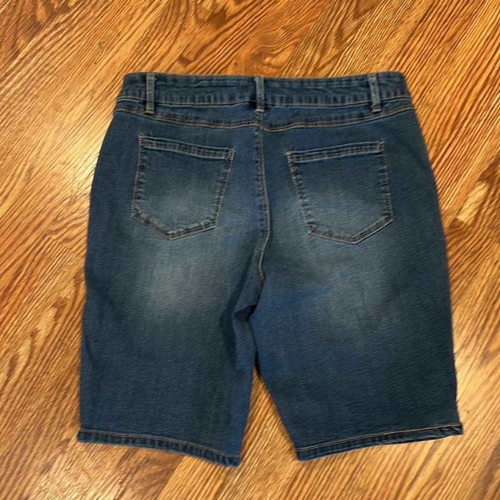 d. jeans Classic Blue Denim Shorts - Picture 4 of 4